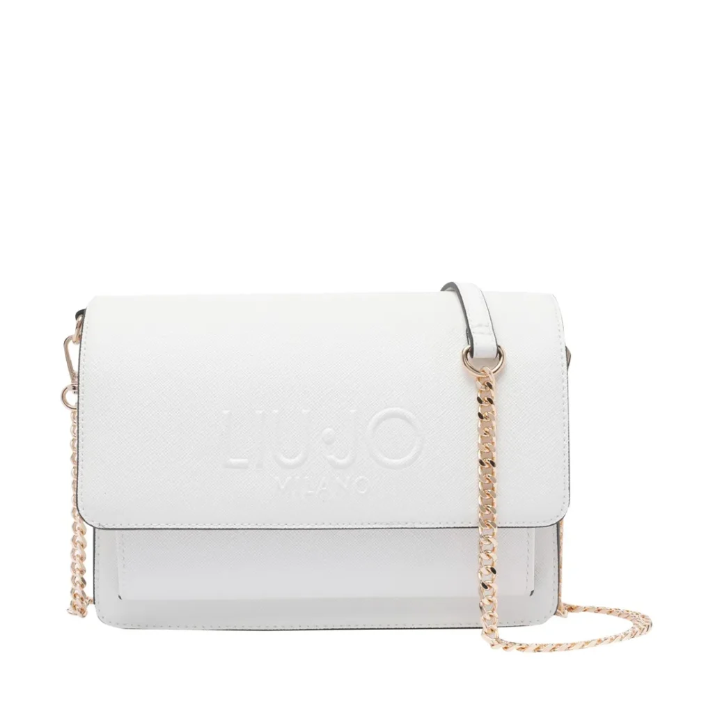 Borsa a Tracolla Donna Bianco Liu Jo