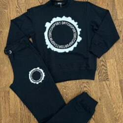 Tuta Nera Bambino Ragazzo