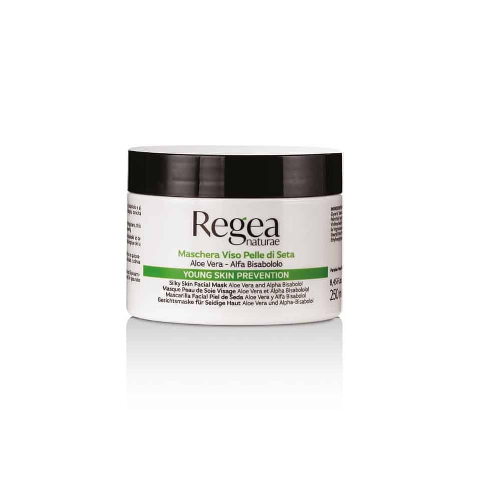 maschera pelle di seta all’estratto di aloe vera 250ml
