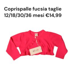 Coprispalle Fucsia per Neonata Ativo