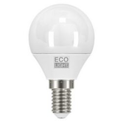 Ecolight LAMPADA A LED MINI GLOBO E14 luce fredda 3 W