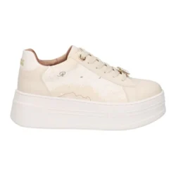 Sneakers avorio e Geo Safari Donna Alviero martini