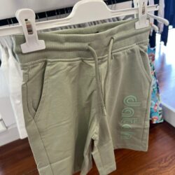 Bermuda Felpa Bambino Ragazzo Verde