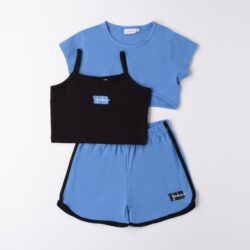 Completo Blu Bambina Ragazza