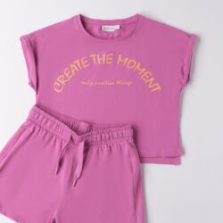 Completo Fucsia Bambina Ragazza