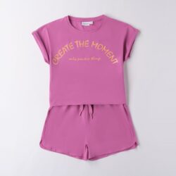 Completo Fucsia Bambina Ragazza