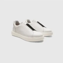 Slip-On Sneaker Uomo Black/White ECLIPSE Ambitious