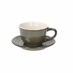 Tazza caffè con piattino Milkecof Flow, 6 pezzi