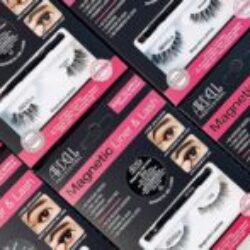 Ciglia finte con eyeliner magnetico