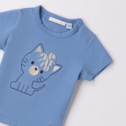 Maglietta Blu Neonata