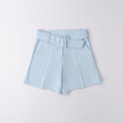 Pantaloncino Celeste Bambina Ragazza