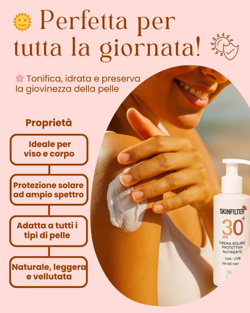 Crema Solare viso e corpo SPF 30 - Image 3