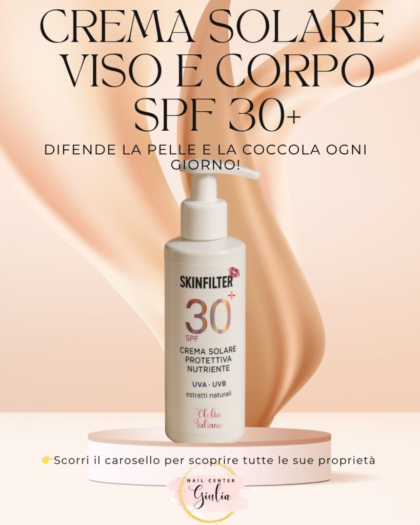 Crema Solare viso e corpo SPF 30