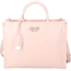 Borsa Donna a Mano Large Rosa Cipria LIU JO