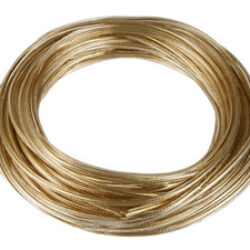 Cavetto stendibiancheria ottone plastificato