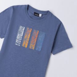 Maglietta Blu Bambino Ragazzo