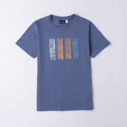 Maglietta Blu Bambino Ragazzo