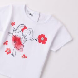 Maglietta bianca Bambina