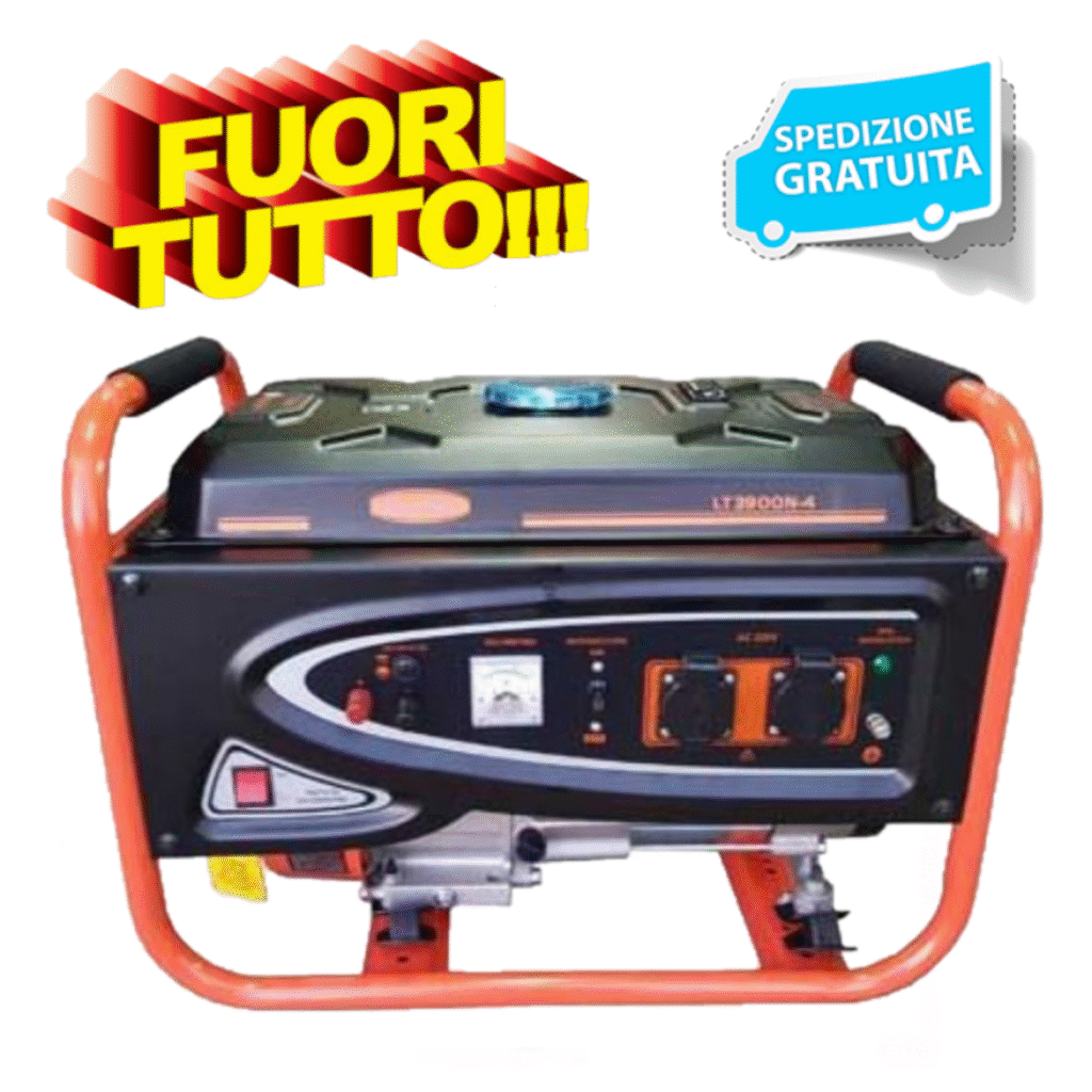 generatore di corrente ideal star 'lt3900' 3000 watt
