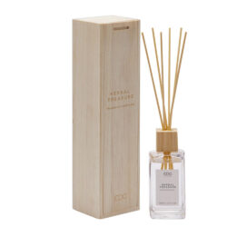 PROFUMATORE CON TAPPO IN LEGNO E BASTONCINI INCLUSI 330ML FRAGRANZA HERBAL TREASURE