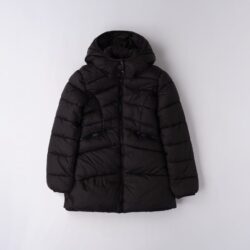 Giubbino Nero Bambina Ragazza