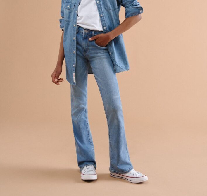 Jeans 726 a Zampa Bambina Ragazza