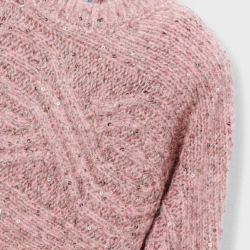 Maglione Rosa Bambina