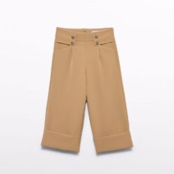 Pantalone Bambina Ragazza Camel
