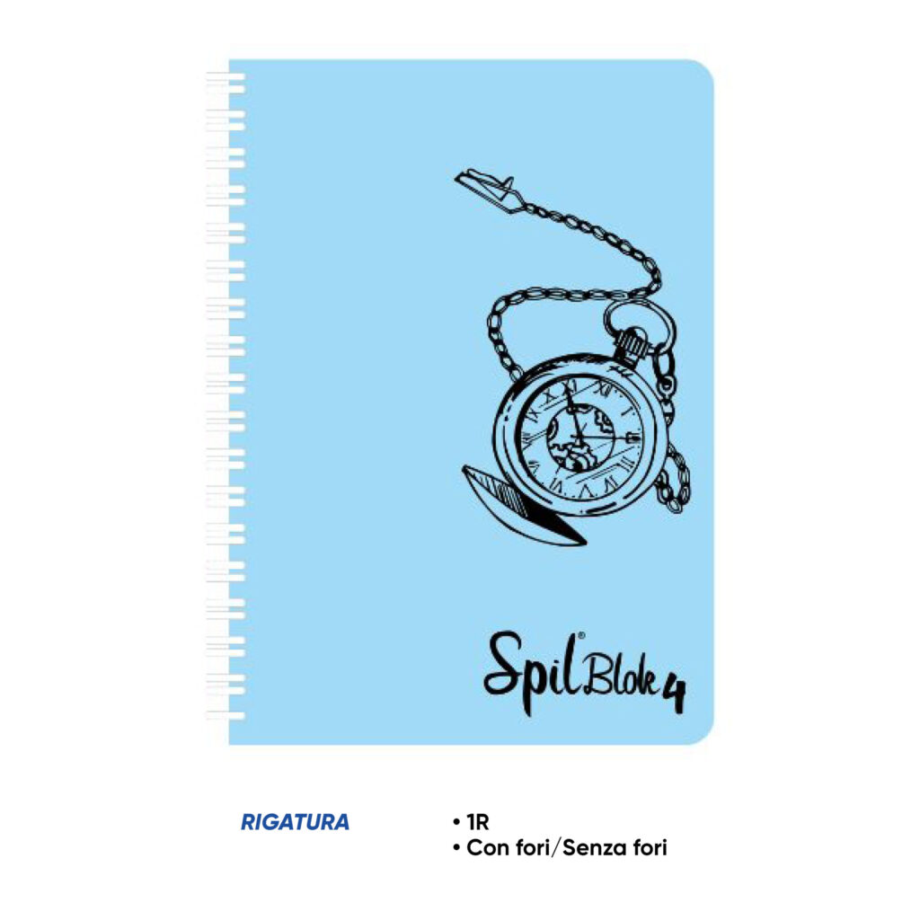 Quaderno maxi spiralato A4 spil spilblok4 graffiti 80 ff - Image 2