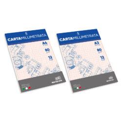 blocco carta millimetrata