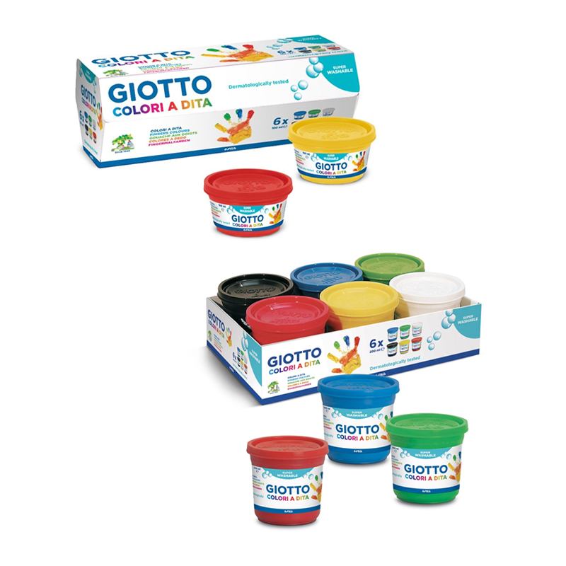 colori a dita fila giotto