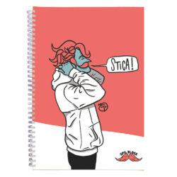 quaderno spil maxi spiralato il baffogram 5mm A4