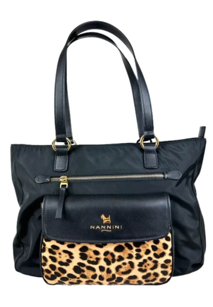 Borsa Aliza Donna nera Nannini FIrenze