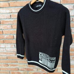 Maglioncino Bambino Ragazzo Nero