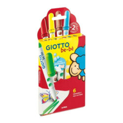 Pennarelli fila giotto bebe’ confezione 6 pezzi