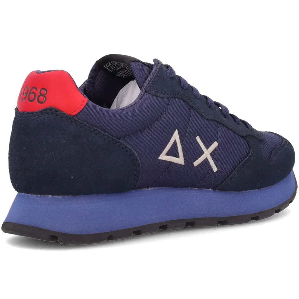 Sneakers Uomo Tom Solid Navy blue/bordeaux - Image 3