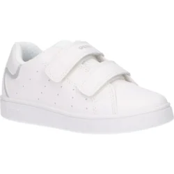Sneakers con strappo Bambina ECLYPER Bianca Geox