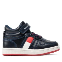 Sneakers da bambino blu scuro Tommy Hilfiger