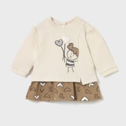 Vestito Beige Neonata