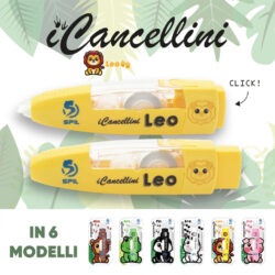 correttore a nastro a scatto spil i cancellini 5 mm x 6m