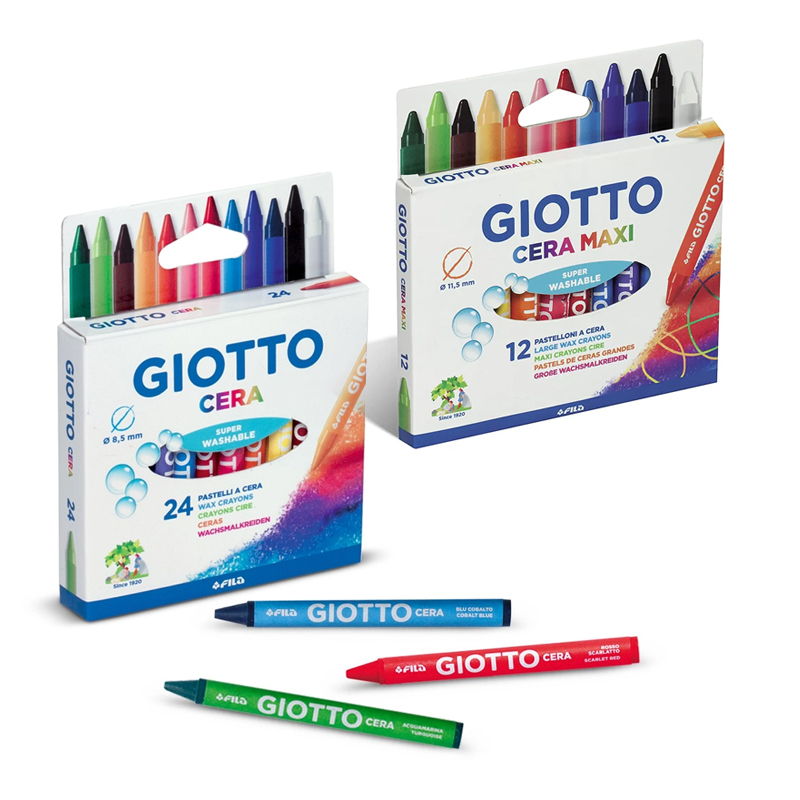 pastello a cera fila giotto