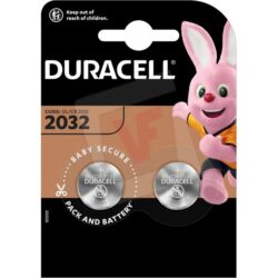 duracell pila al litio specialistica bottone 2032 2 pz.