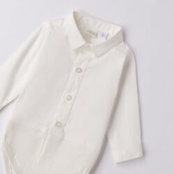 Camicia Neonato Bianca