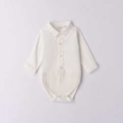 Camicia Neonato Bianca