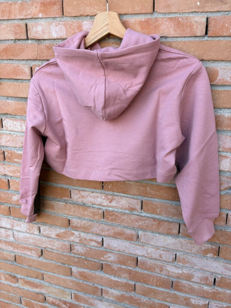 Felpa Bambina Ragazza Rosa - Image 3