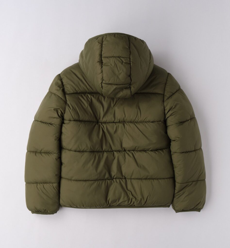 Giubbino Bambino Ragazzo Verde - Image 3