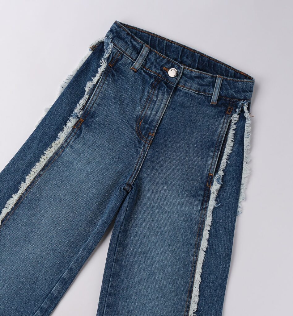 Jeans Palazzo Bambina Ragazza - Image 2