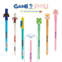 Penna cancellabile game-fairy 0.7mm spil
