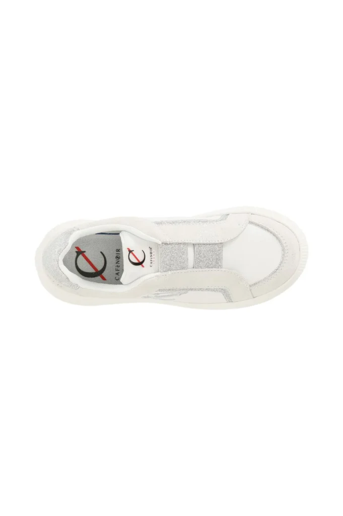 Slip-on Donna in pelle scamosciata laminata CAFèNOIR - Image 3