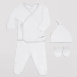 Ysabel Mora Completo Neonati 2Pezzi + Cappellino e Guanti